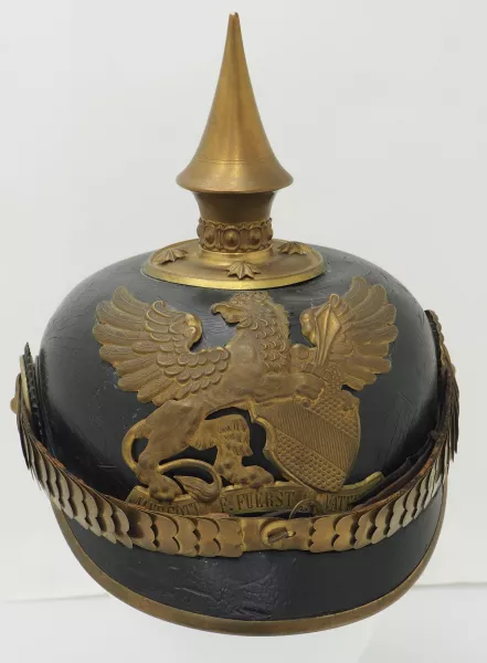Baden Infantry Officer Pickelhaube Visuel 1 principal